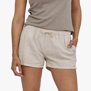Patagonia Island Hemp Baggies Shorts 3” Women’s L. NWT
